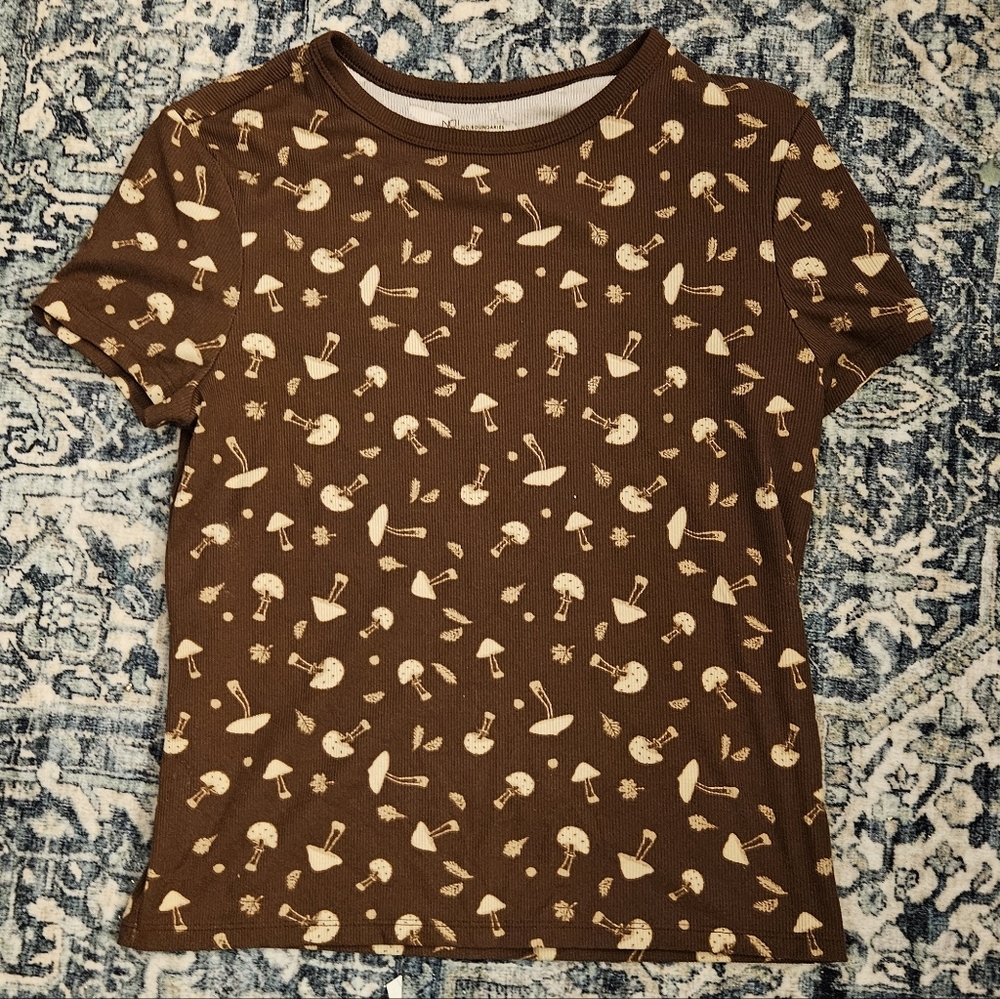 NOBO Brown Mushroom Tee
